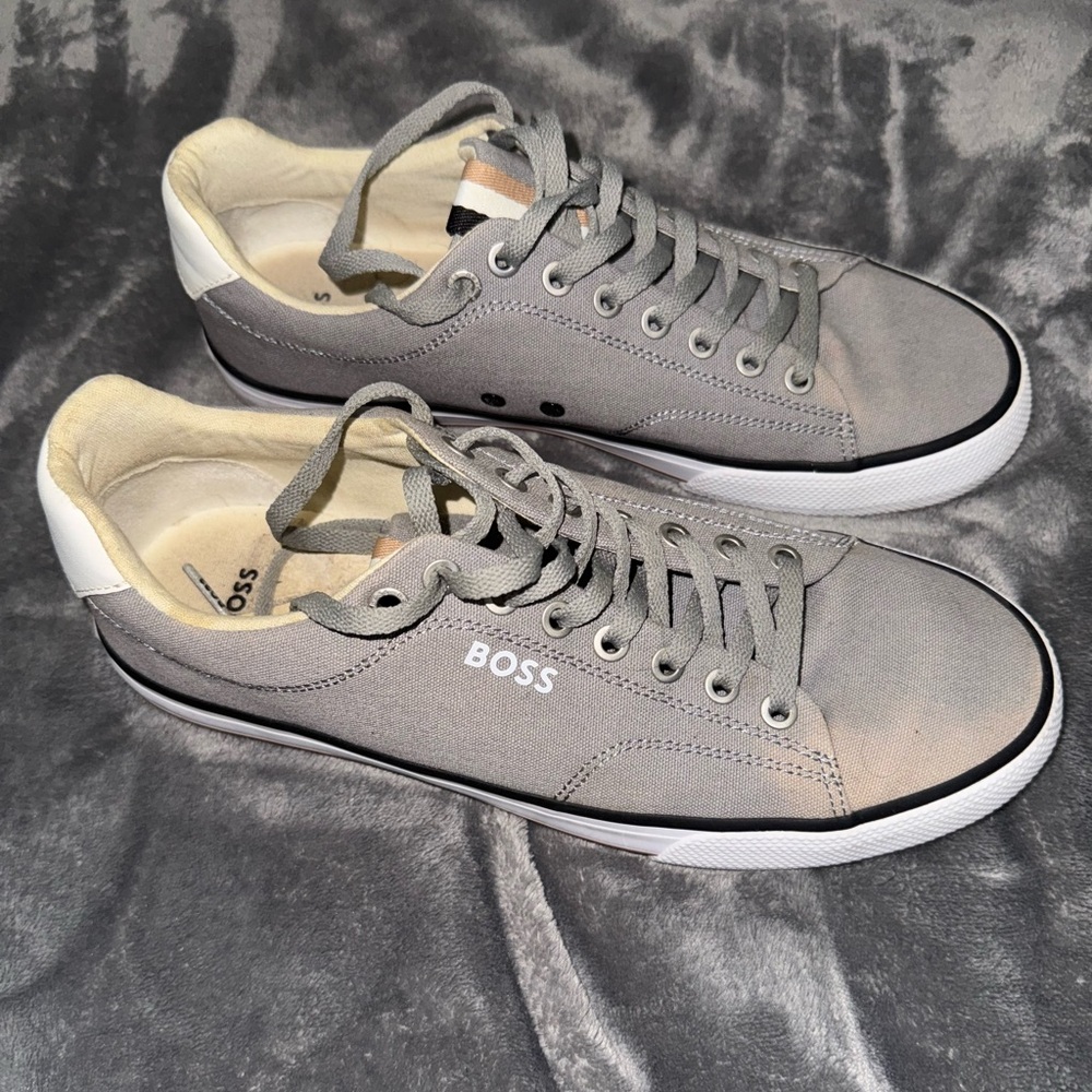 Boss grey sneakers